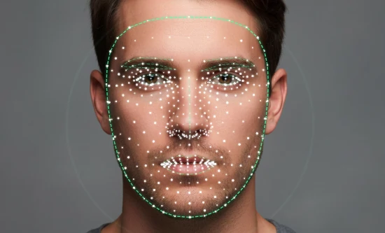 AI face mesh age detection